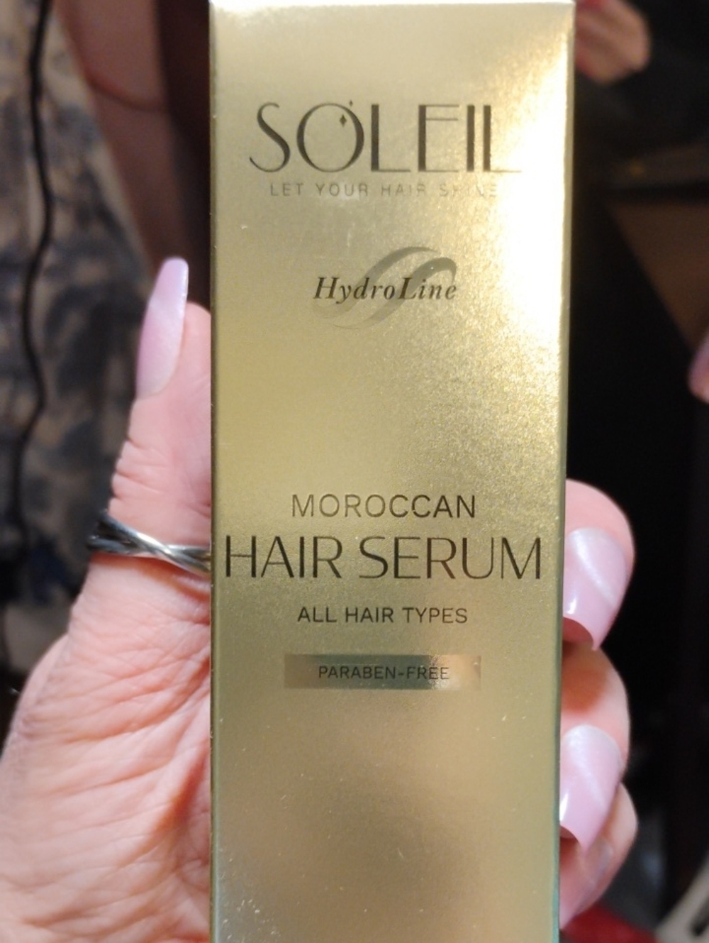 Soleil Moroccan Hair Serum - Gold Shine